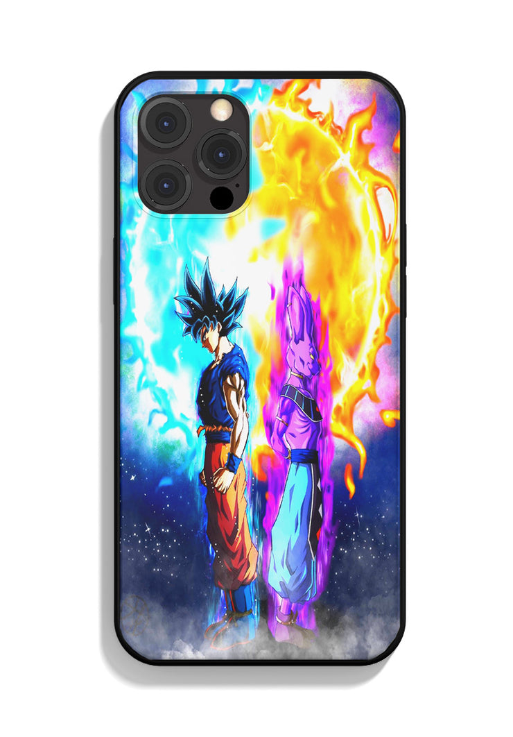 Dragon Ball Z iPhone Case Goku Beerus