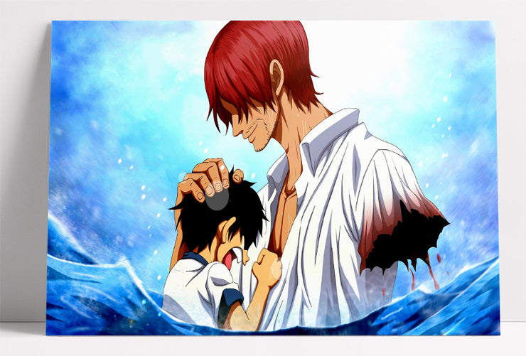 One Piece Poster Shanks & Luffy
