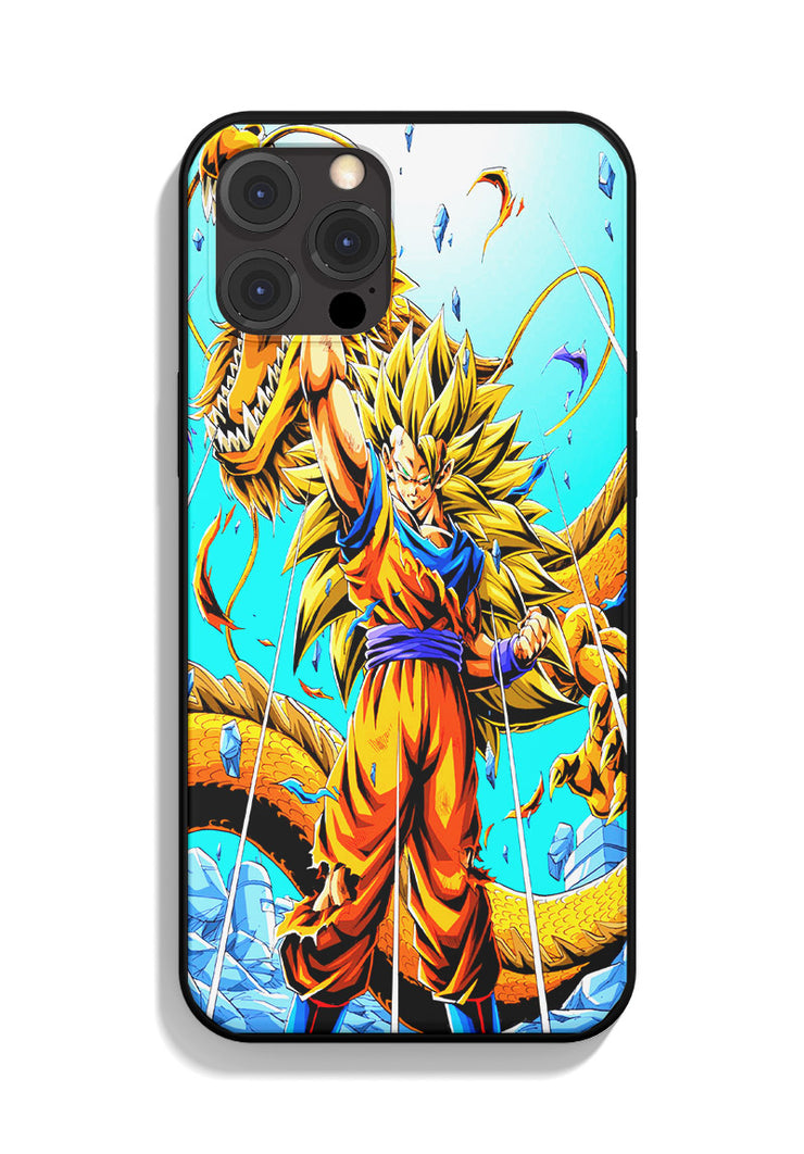 Dragon Ball Z iPhone Case Dragon Fist Goku SSJ3