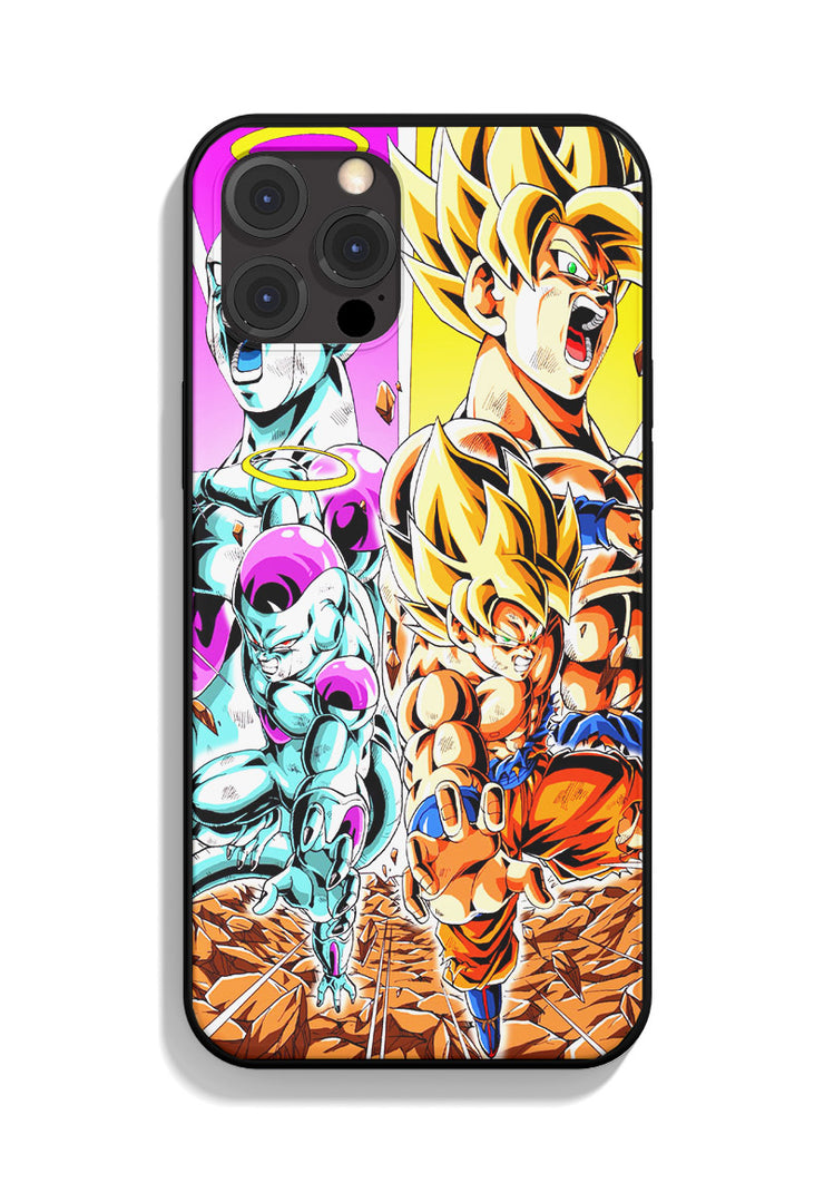 Dragon Ball Z iPhone Case Goku Frieza Team Up