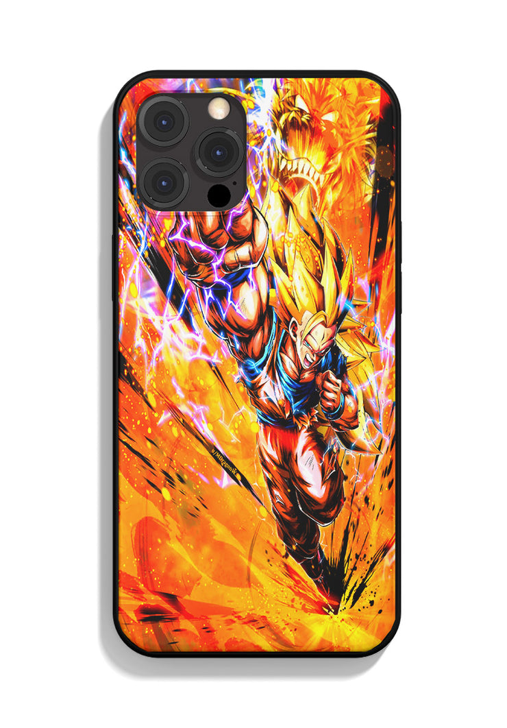 Dragon Ball Z iPhone Case Goku SSJ3 Dragon Fist