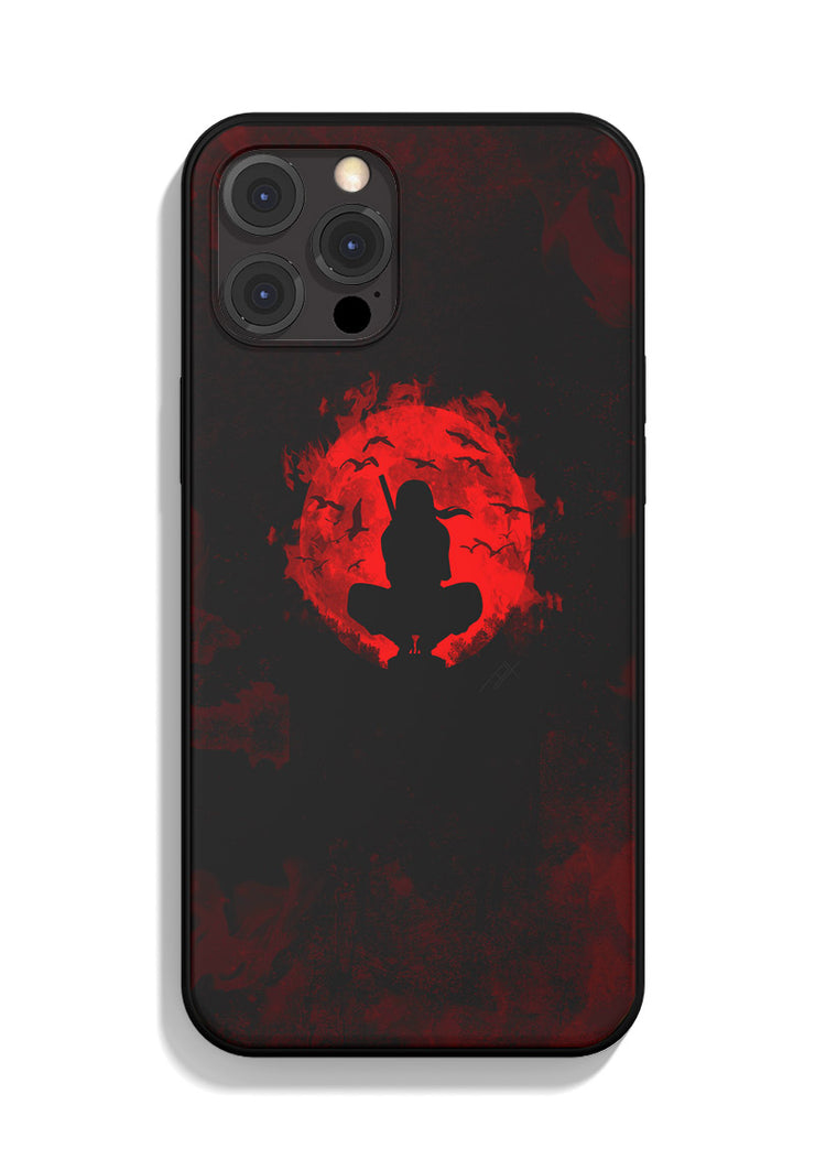 Naruto iPhone Case Itachi Blood Moon