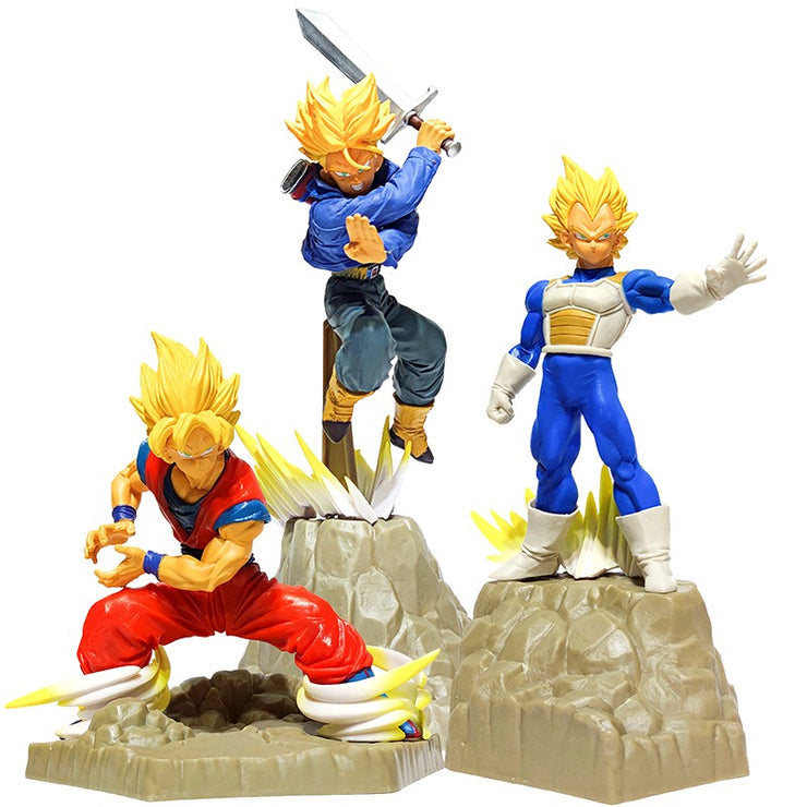 Dragon Ball Z Figure Goku Vegeta Trunks